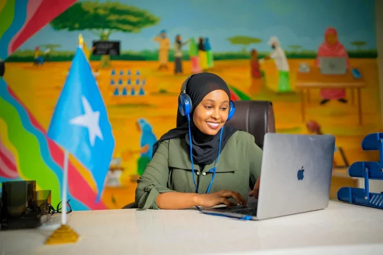 Farhio Mohamed Hussein reporting for Bilan Media