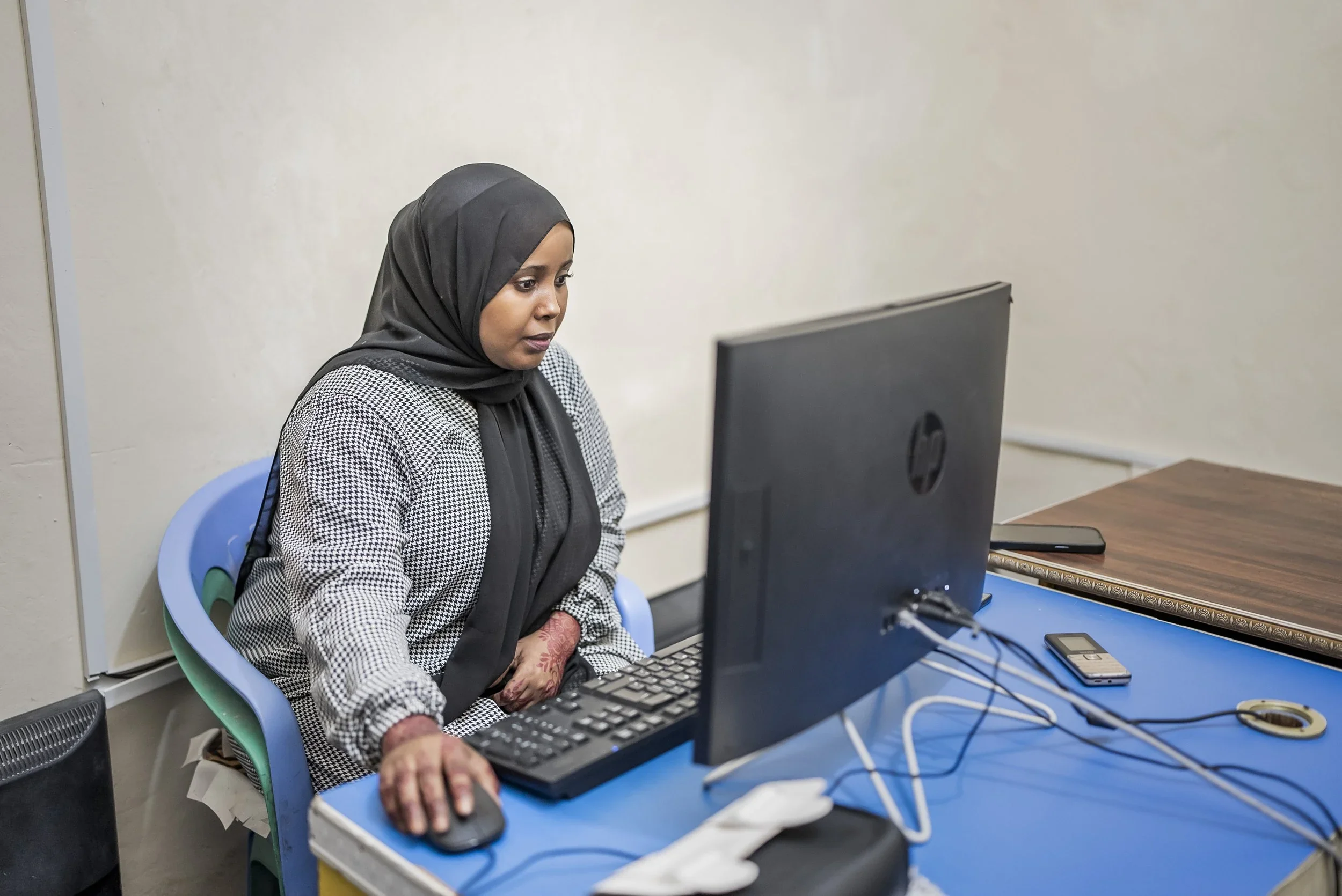 Naima Said Salah, Reporter at Bilan Media